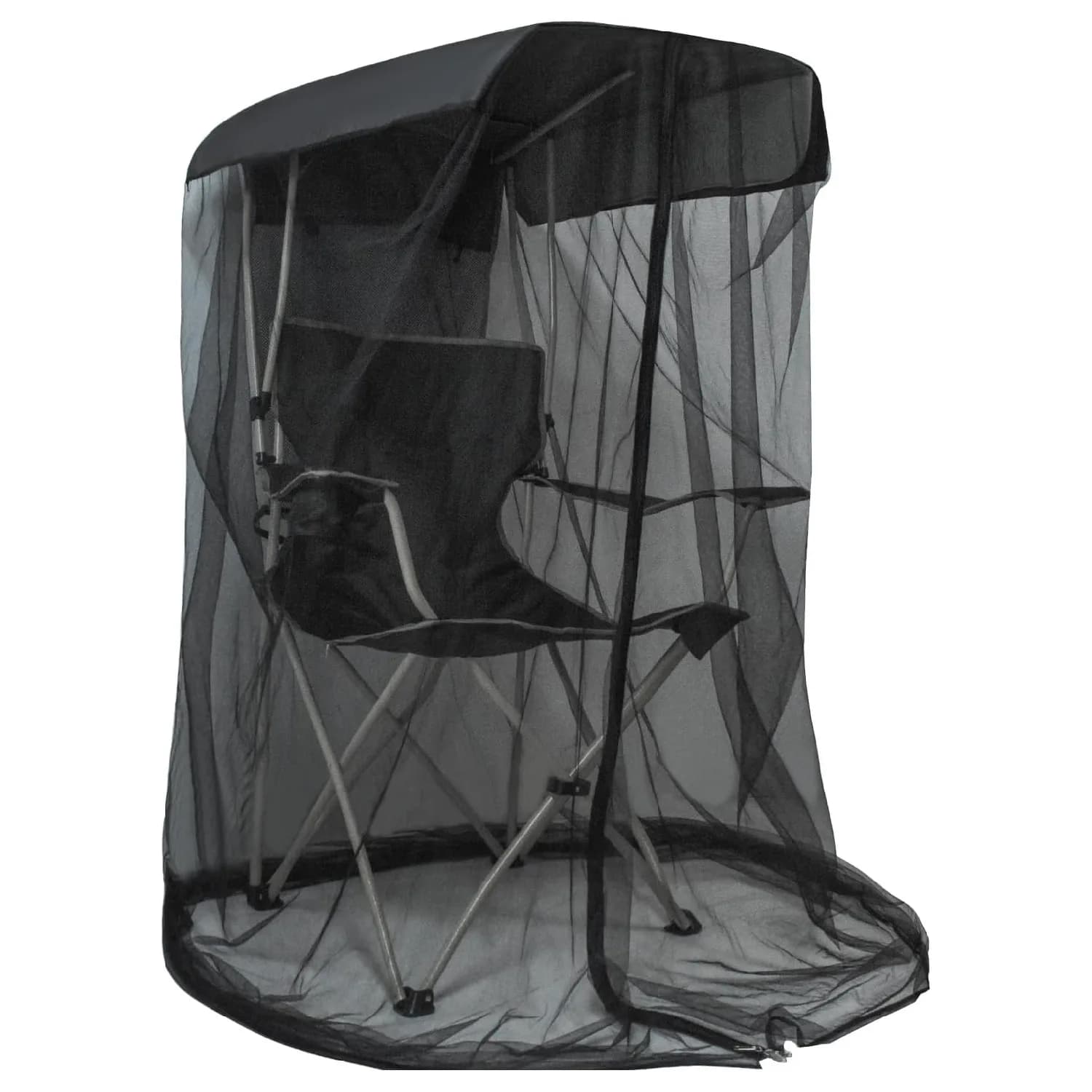 Outdoor swing mosquito net, fishing, courtyard, garden, swing, rocking chair, sunshade net, travel, easy installation