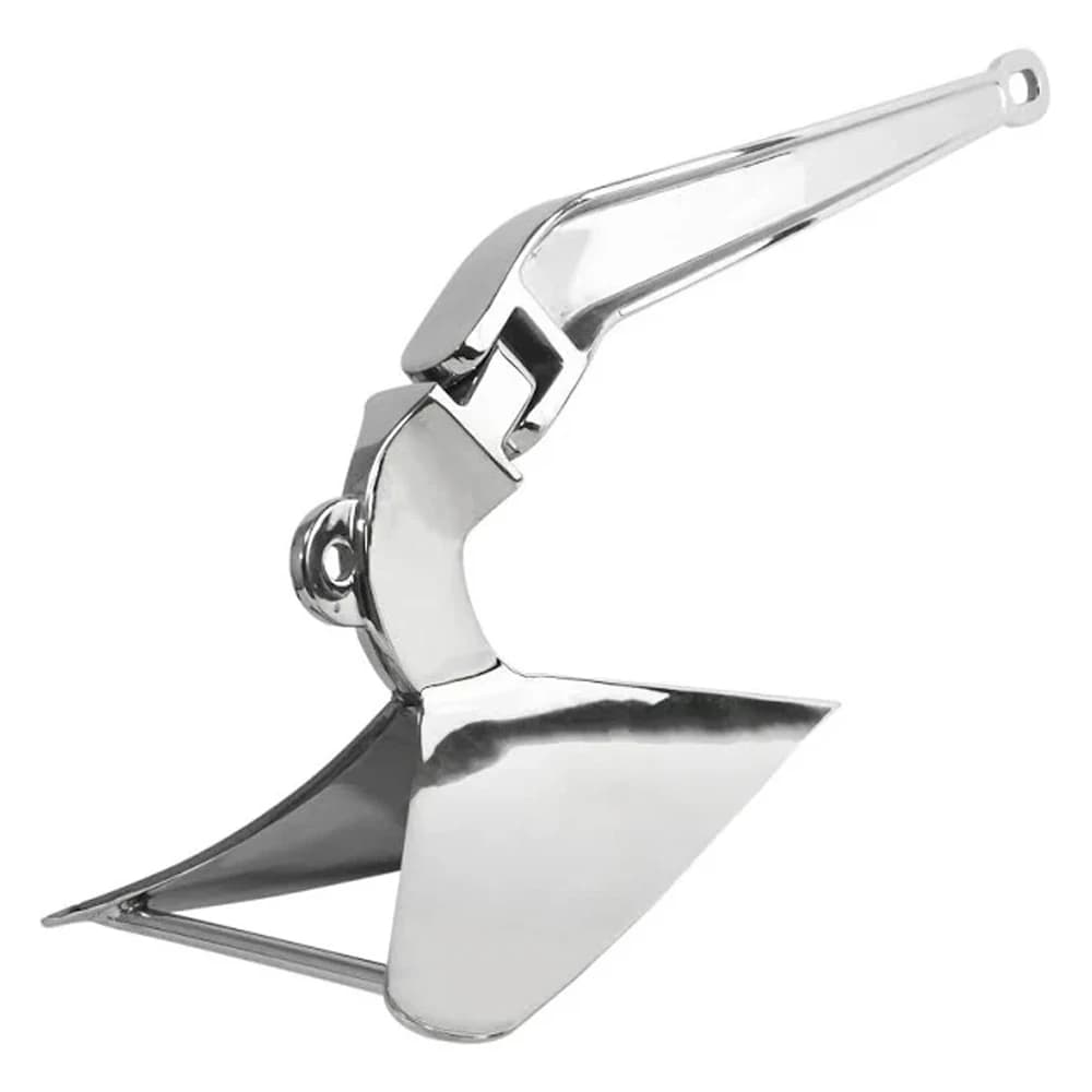 New Shenghui Marine Hardware Mirror Polished 316 Stainless Steel Boat Plough Anchor Anchor CQR Anchor