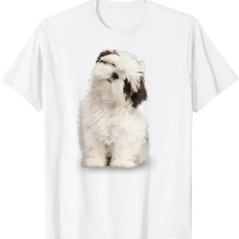 Maglietta del cucciolo di Shih Tzu