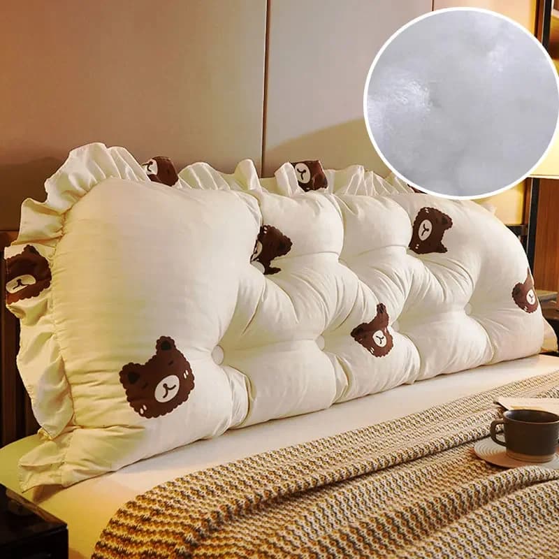 Testiera rettangolare lettura cuscino corpo grande cuscino rimovibile lavabile divano letto schienale supporto cuscino Tatami schienale lombare