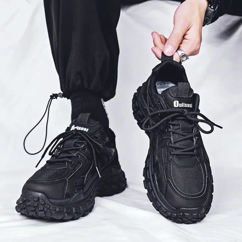 Scarpe da uomo Moda Scarpe da ginnastica da uomo Autunno Nuovo design di marca Comode scarpe da corsa da uomo con suola morbida Tenis Masculino2024