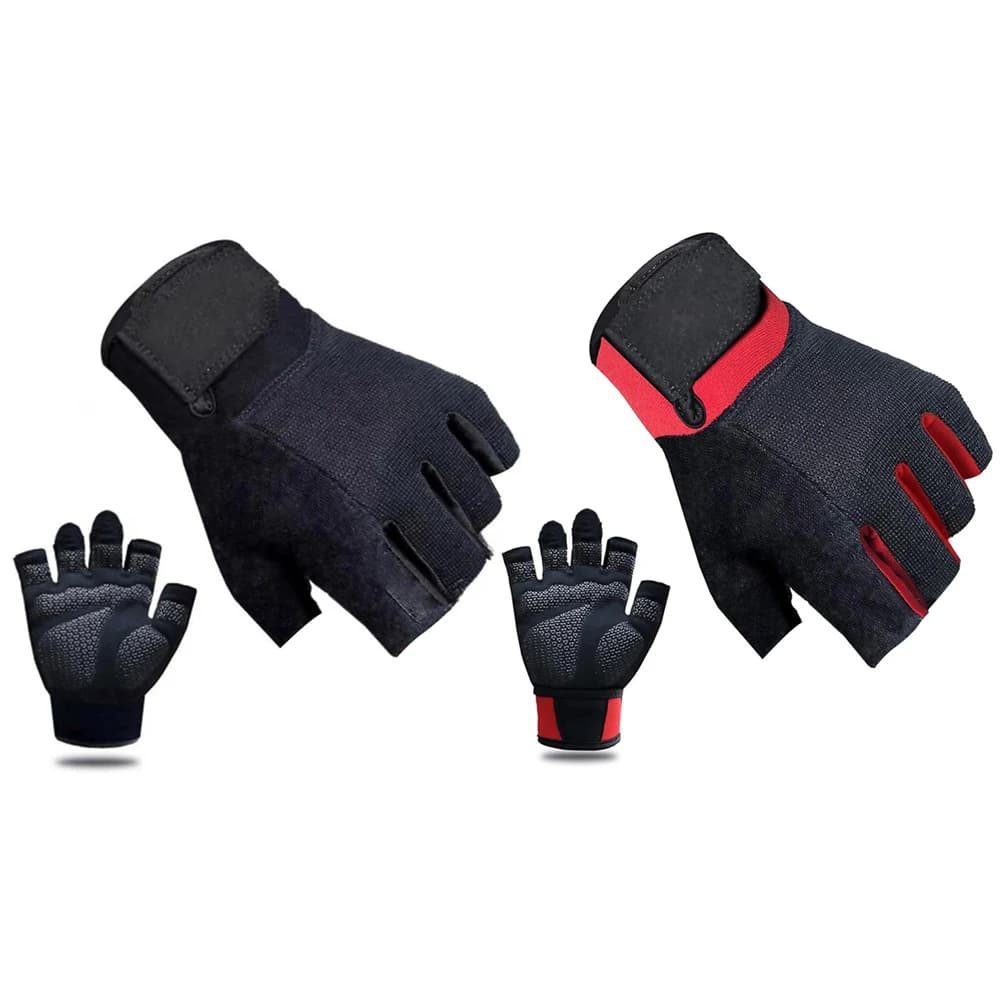 Weightlift Gloves Half-Date Gloves Gym Gloves Training Gloves for Men and Women for Weightlifting Cycling Gym Training