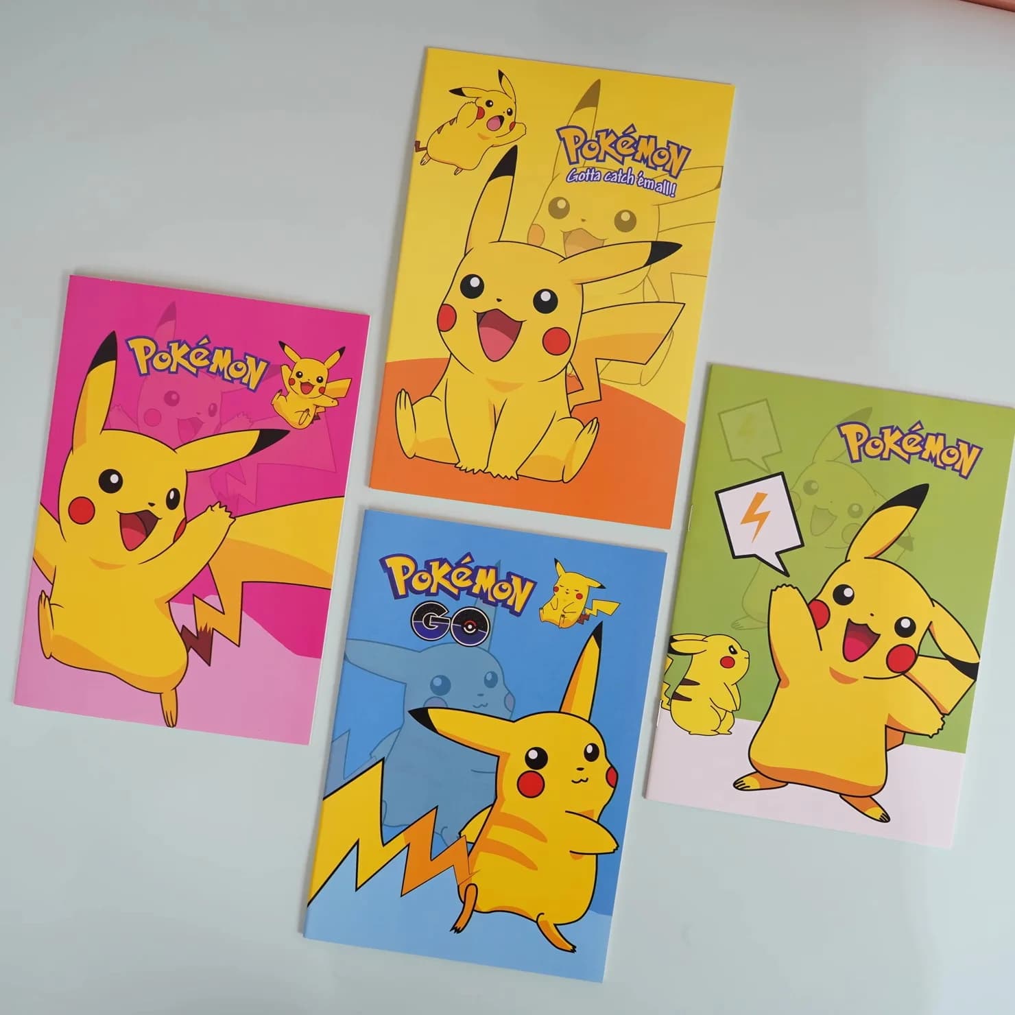 Quaderno di design casuale Pokemon Pikachu 16 pagine per libro per studenti Business Office School Forniture di cancelleria Blocco note