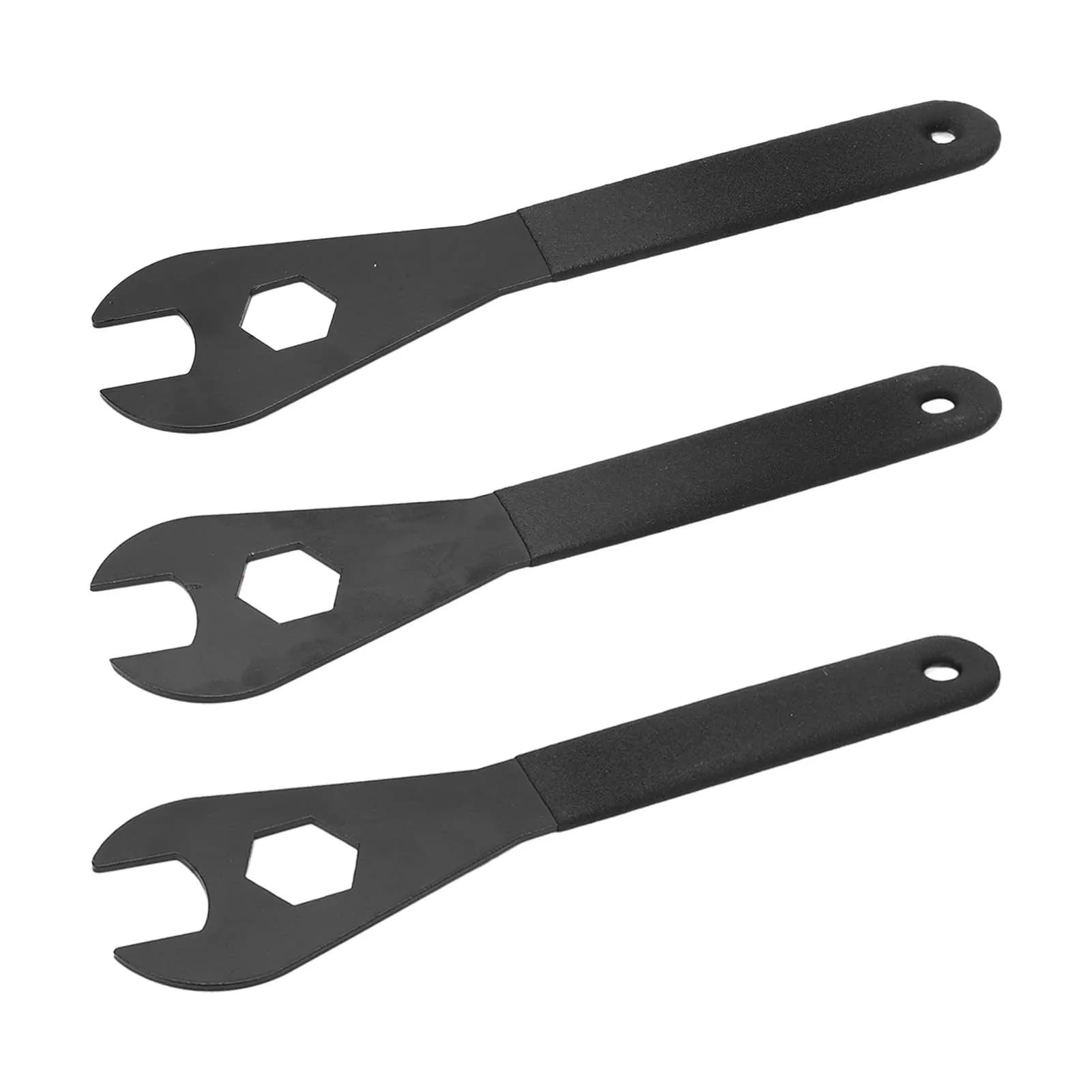 Set di chiavi coniche da 17mm, 18mm, 19mm per mozzo bici, chiave a forcella piatta sottile per riparazione bici da montagna, da strada e pieghevoli
