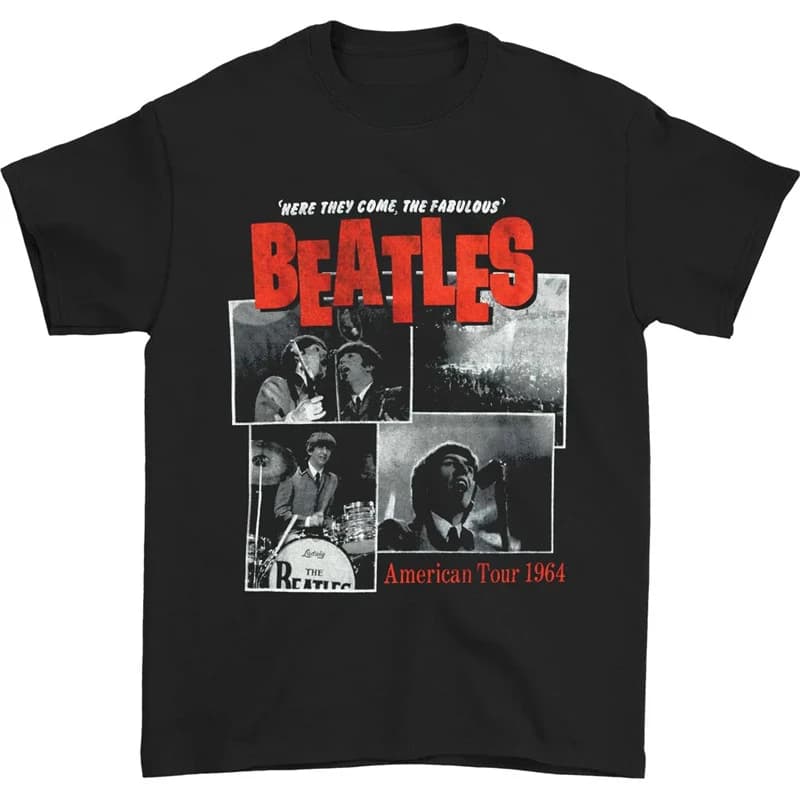 T-shirt casual The Beatles 1962 The Cavern Club, di lusso, da uomo e da donna, del marchio Band Top 2026 New Band