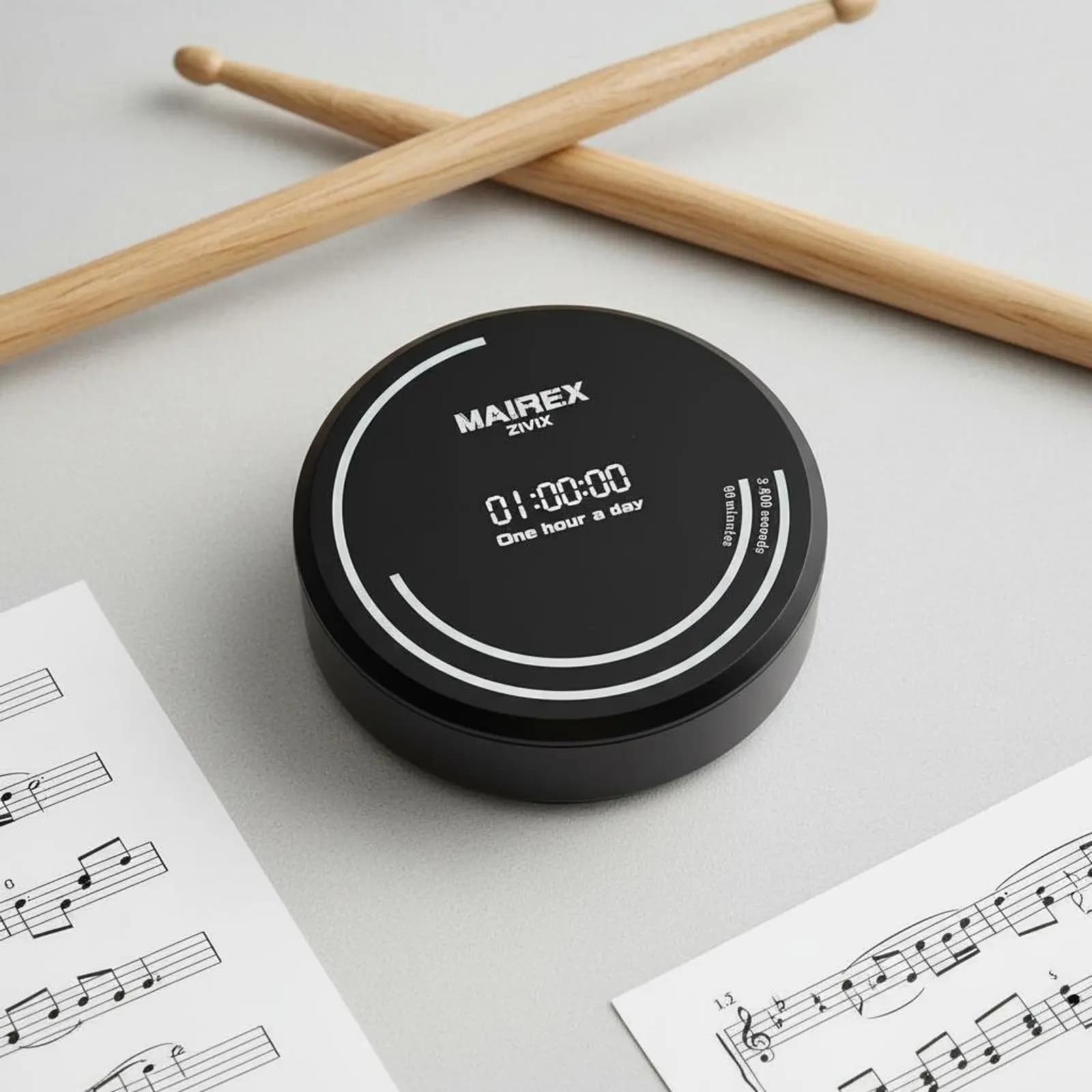 Set di Pad per Batteria da 12 Pollici con Superficie ad Alto Rimbalzo, Pad Silenzioso Progettato per Batteristi