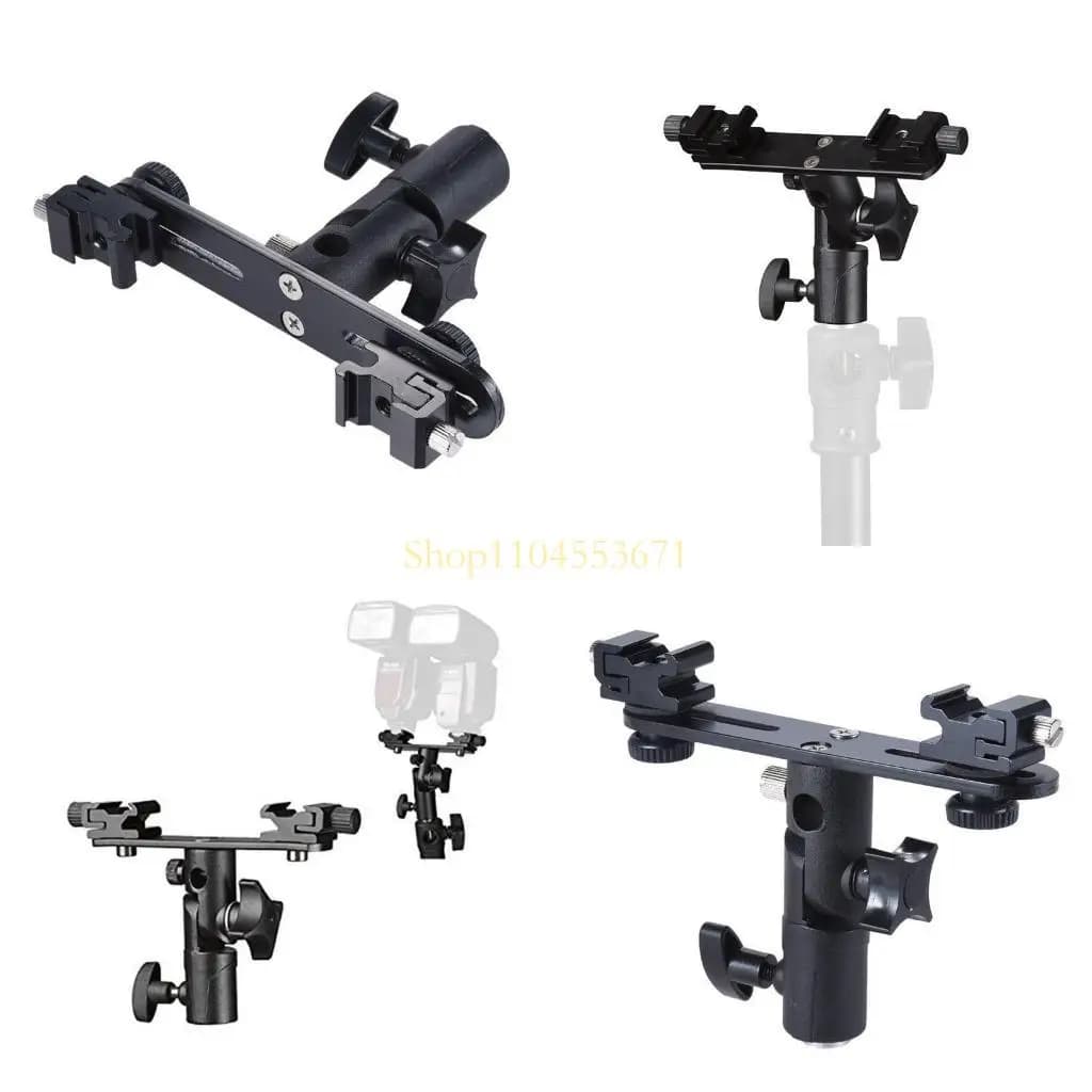 Best Seller Dual Screws Bracket Stand Holder for LED Video Microphone Monitor Flash Light