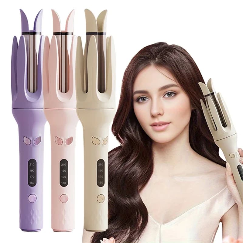 Negative ions Automatic haircut 28mm Hair stick ceramic electric hair curling Waves for rotating curling Styler for iron curling hair anti-great