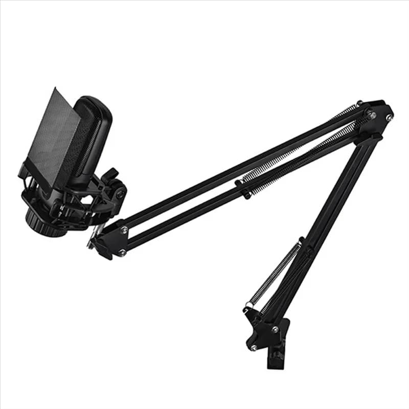 A37T-ZX85 Professional Microphone for Voice Recording Karaoke Broadcast ASMR Play Microphone with B Stand Bracket