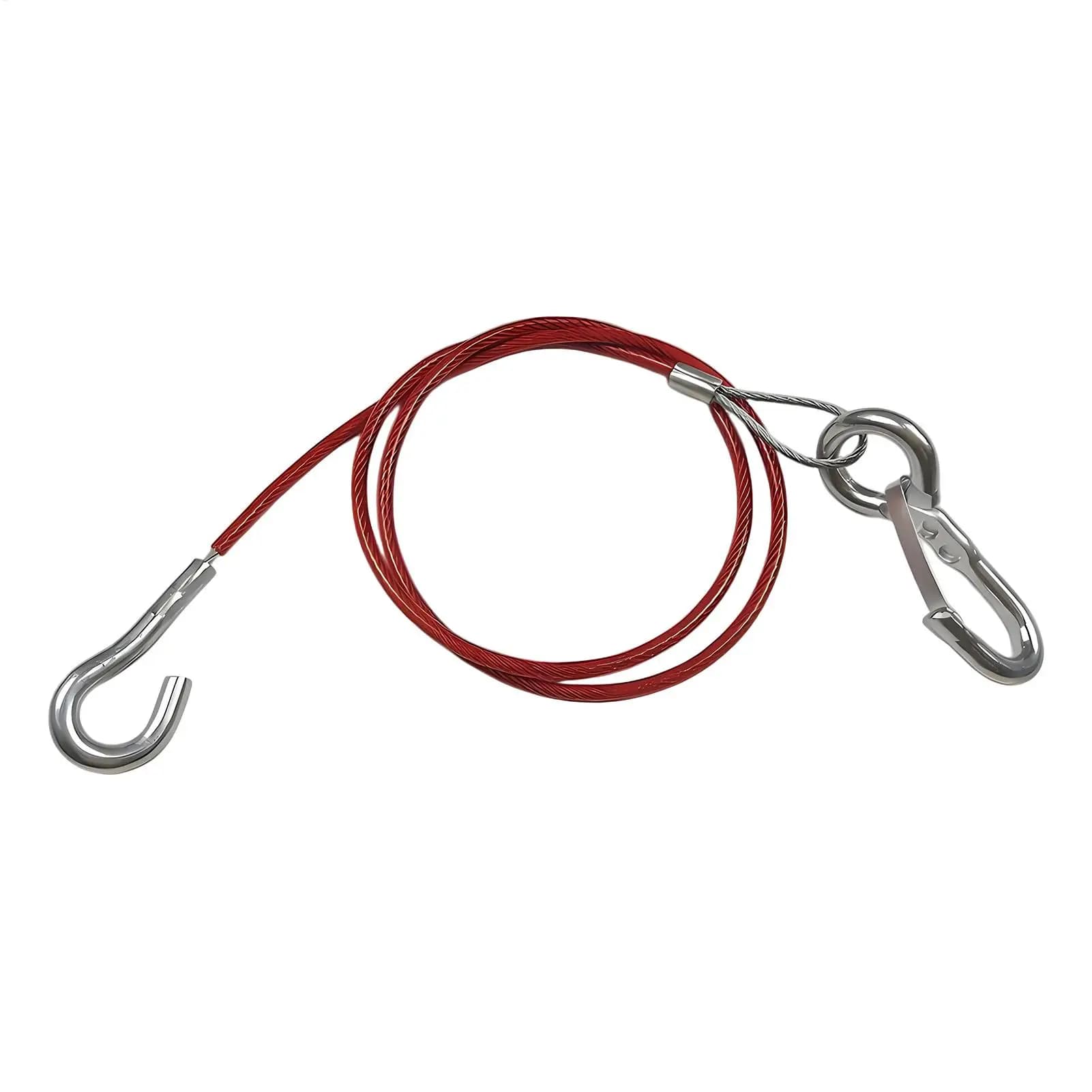 Corda per verricello ATV Cavo da traino in acciaio inossidabile Filo per verricello per rimorchio di sicurezza per auto da viaggio Berlina Taxi Cargo RV Moto Marine