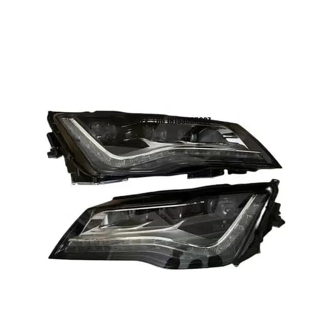 For Audi A7 Led Headlight Assembly Old Model Modified New Model Upgraded Original Factory Matrix RS7 Car Lights Led Headlight