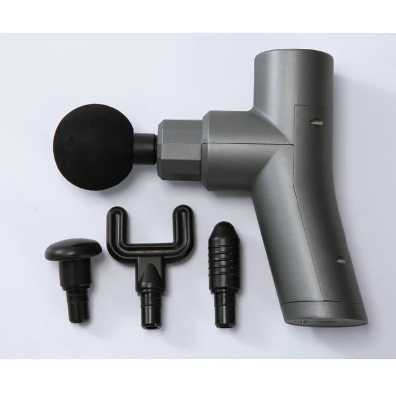 Mini Massage Gun Electric Body Massage Deep Fabrics Gun for Massage Band for Neck Pocket for Relaxing Pain Relief With 4 Heads