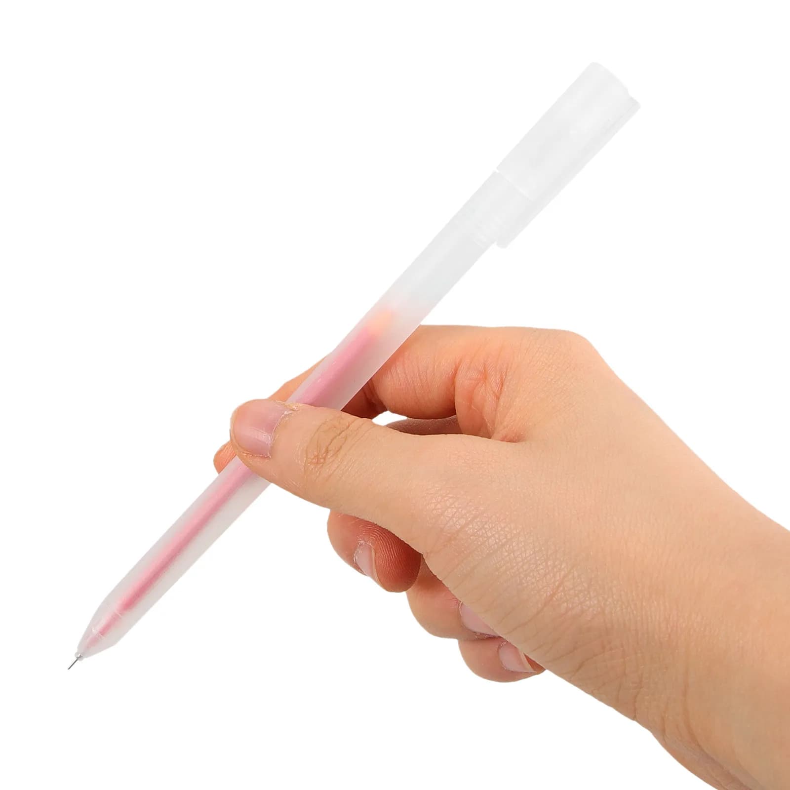 Penna gel da 30 pezzi con punta fine, per uso quotidiano, portatile, per scrivere, multifunzione, per ufficio, per affari, accessorio di cancelleria, regalo