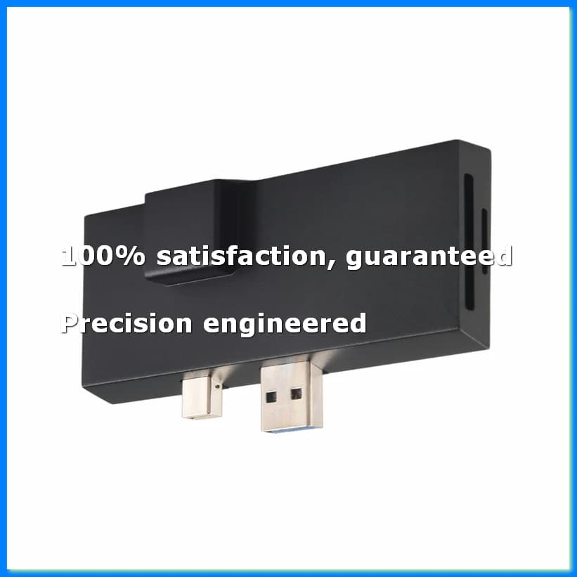 For Pro 4 5 6 Docking Station Hub with 4K -Compatible TF Card Reader Gigabit Ethernet 2 USB 3.1 Port B-A69M