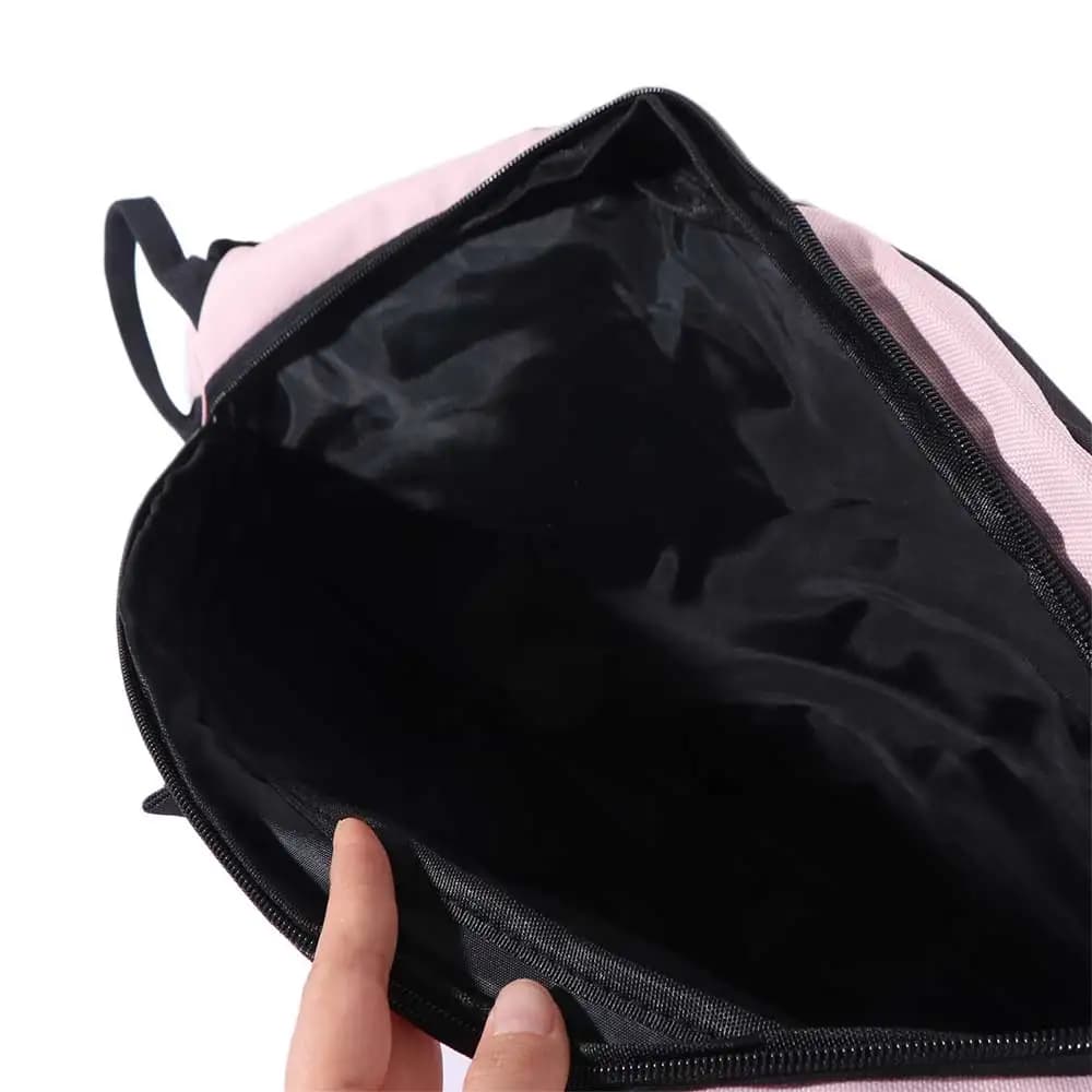 Large Capacity Tennis Racket Carrying Bag Zipper Closure Waterproof Racquet Shoulder Bag Adjustable Strap Multipurpose