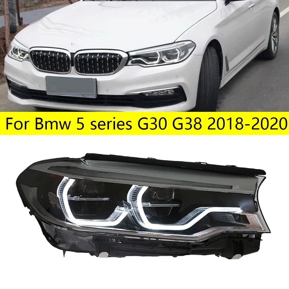 Accessori auto Fari auto led per BMW Serie 5 G38 G30 2018-2020 DRL Fendinebbia Lampada freno Luci di sintonizzazione Plug And Play