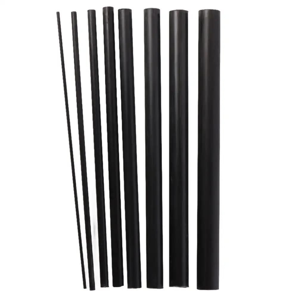 High Strength Carbon Fiber Sticks Light Weight Reinforcement Rod Fishing Rod Repair Kit Wrapping Thread 1mm~10mm