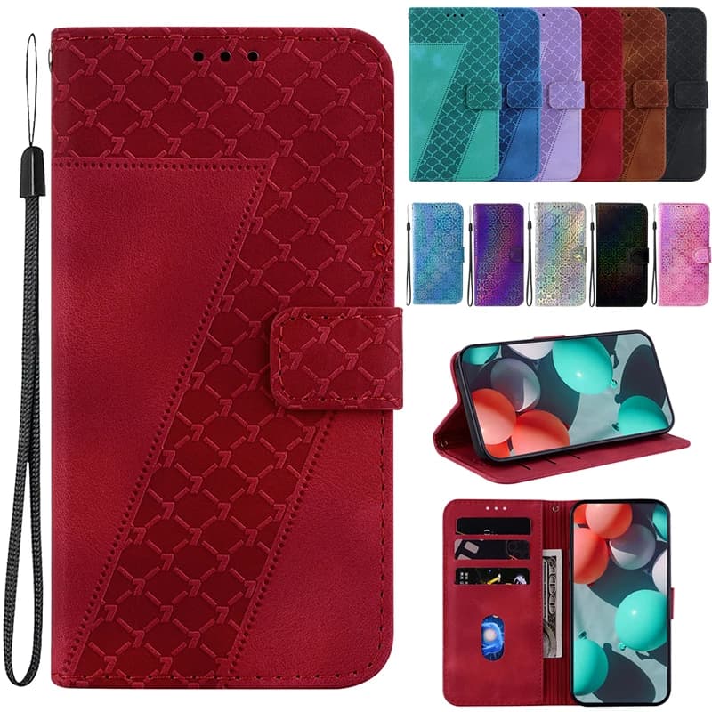 Luxury Leather Wallet Case for Tecno Camon 16 18 19 20 30 Pro Premier 4G 5G Camon 12 15 17P 19 Neo Flip Antique Phone Cover