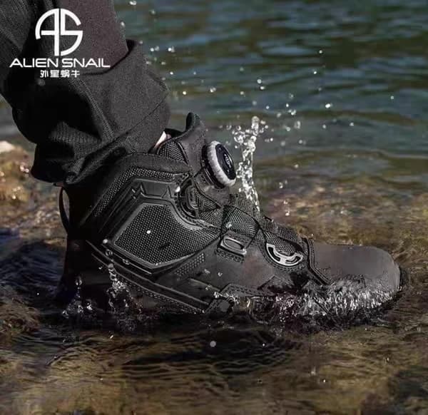 Alien Snail nuove scarpe da equitazione per moto PD20 scarpe da trekking per alpinismo stivali da equitazione per moto da esterno impermeabili e antiscivolo