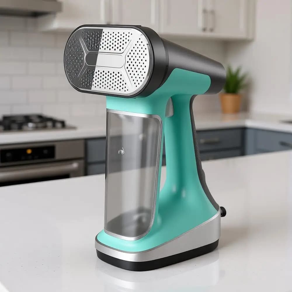 Vaporizzatore Portatile o Ferro da Stiro 2in1, 1875W, Vapore Verticale/Orizzontale e Stiratura, Leggero, Spegnimento Automatico, Potenza XL