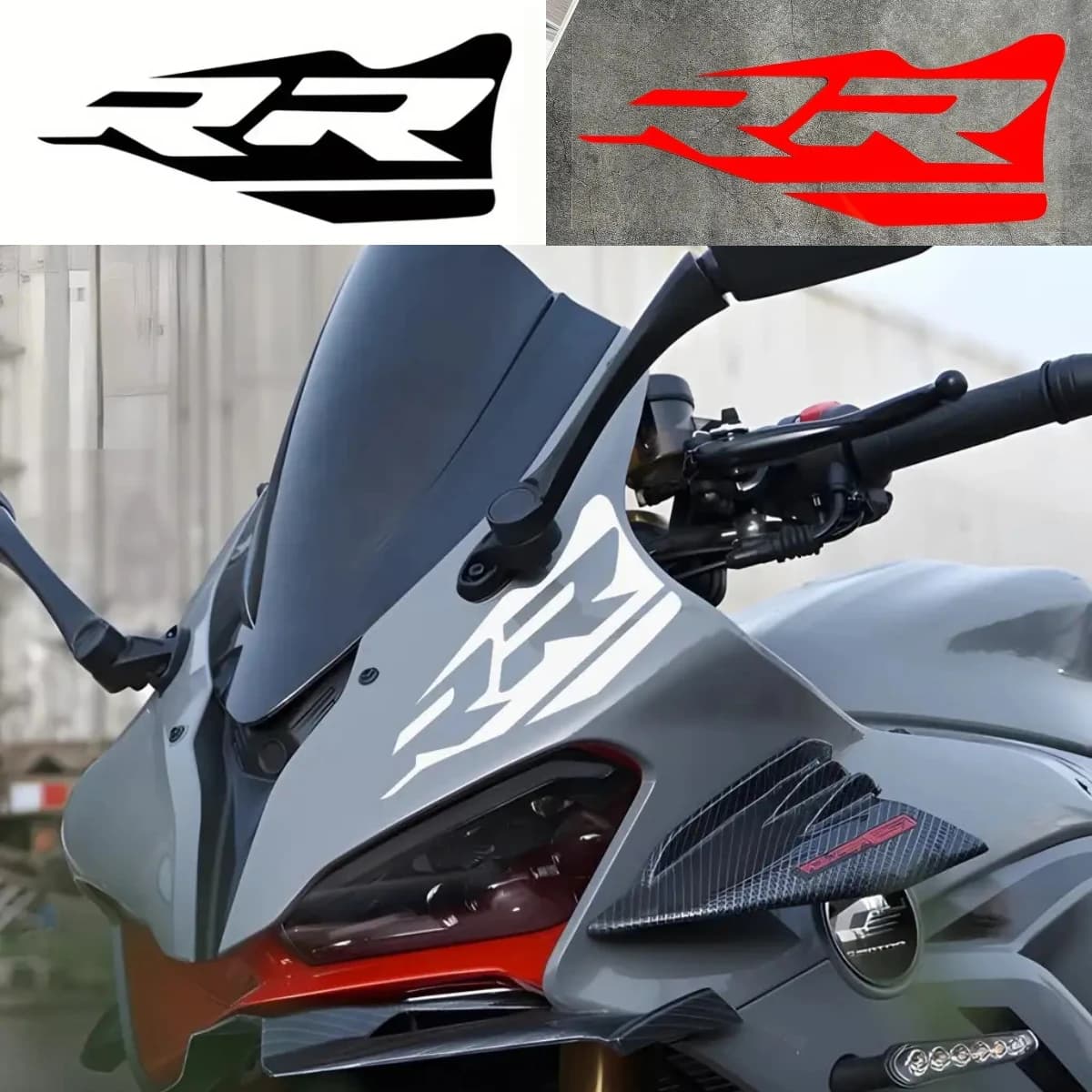 1 adesivo in vinile impermeabile stile moto da corsa per casco da moto, laptop, decorazione.