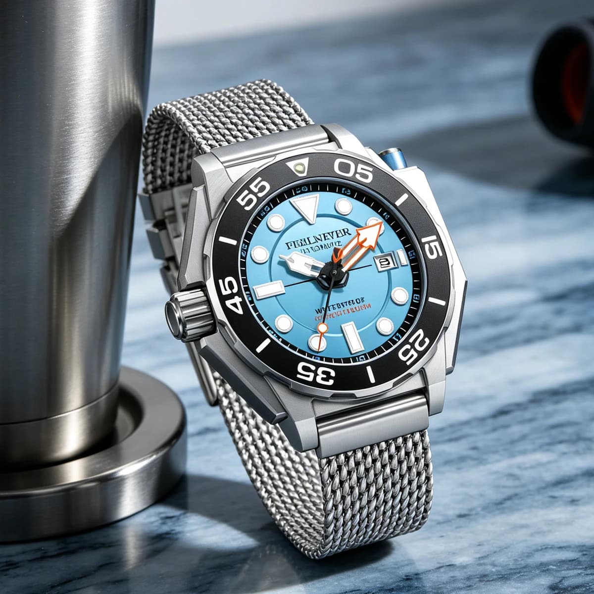 FeelNever Top Brand Luxury Automatic Watch For Men Fashion Business Watch Men 1000M Waterproof Men's Mechanical Wristwatches
