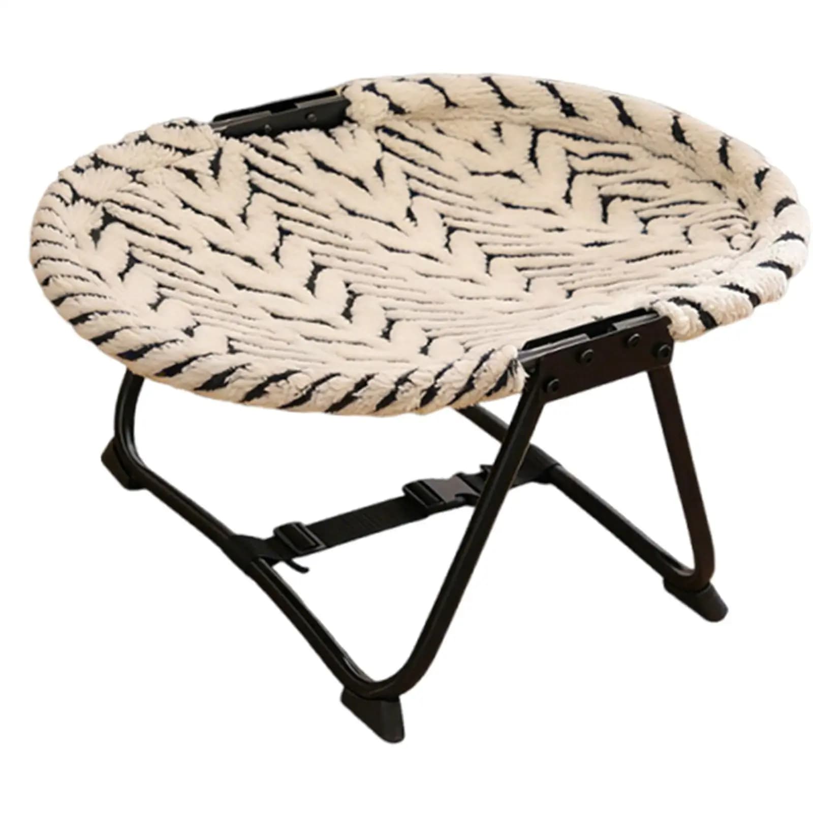 Versatile Textile Cane Enhanced Bed, Travel Cushion with Poppy Bag