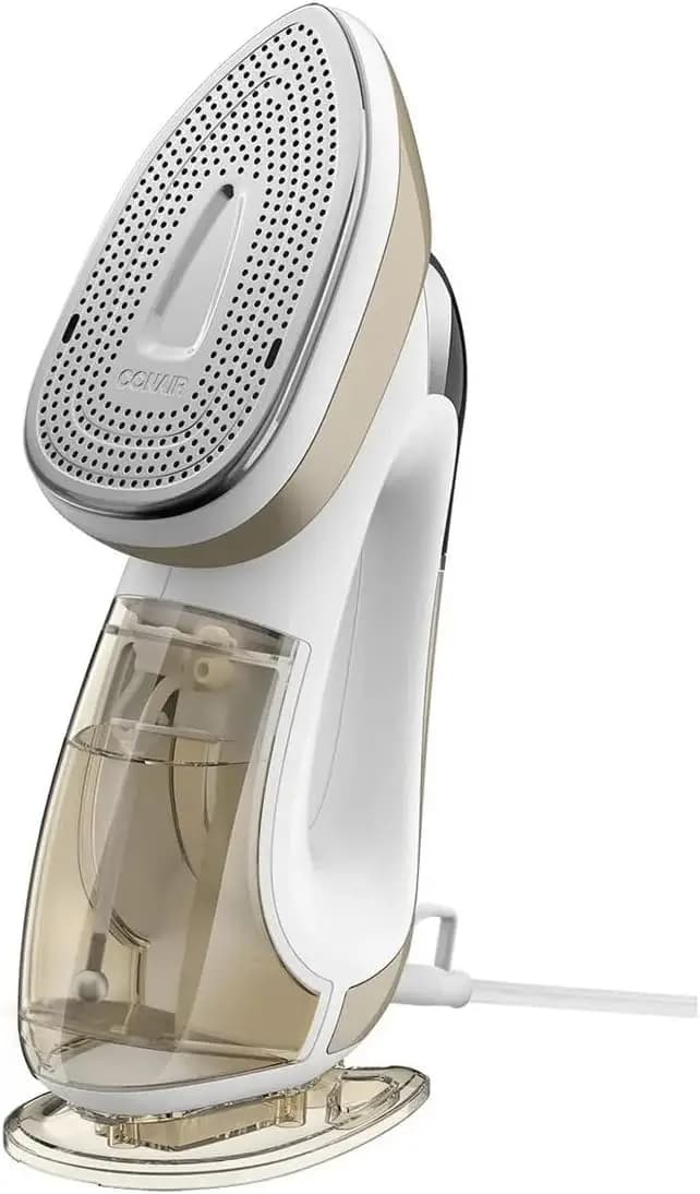 Ferro da Stiro e Vaporizzatore 2-in-1 con Temperatura Delicata per Vestiti Senza Pieghe