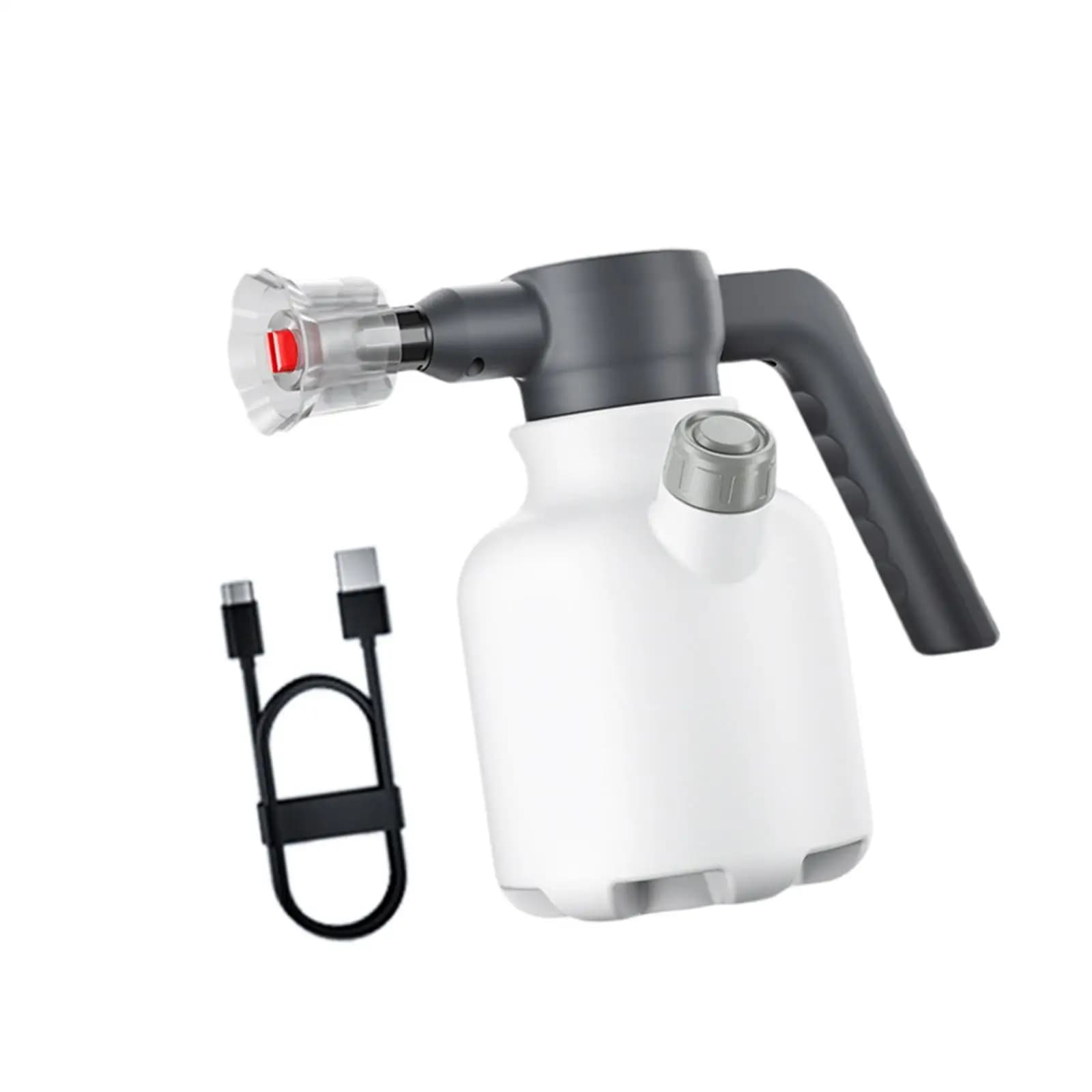 Spruzzatore Elettrico Schiumogeno a Pressione Automatica Ricaricabile per Lavaggio Auto, Giardino, Scarpe, Vetri e Pulizia della Cucina