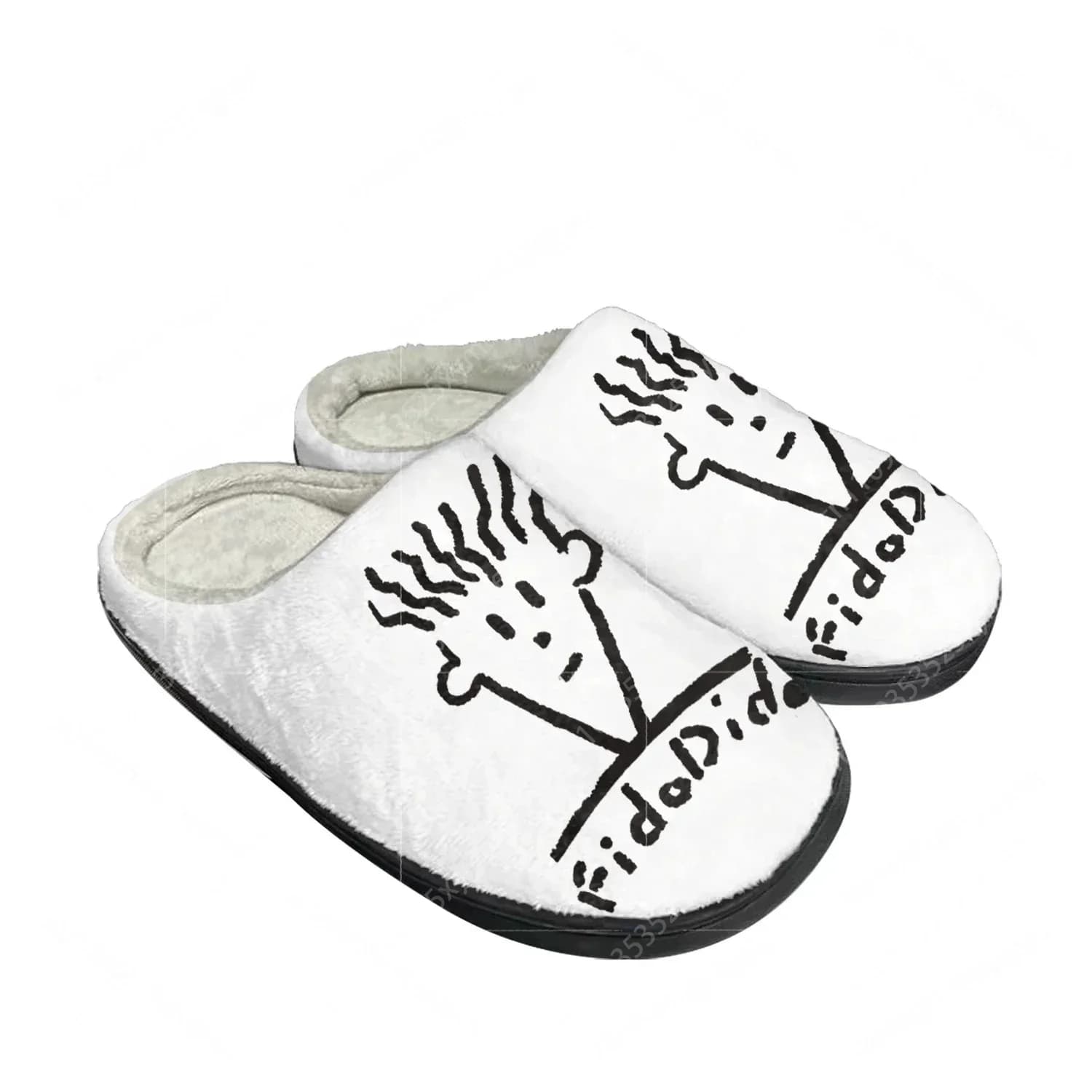 Fido Dido Home Cotton Slippers High Quality Mens Womens Youth Boy Girl Plush Bedroom Keep Warm Shoes Customized Thermal Slipper