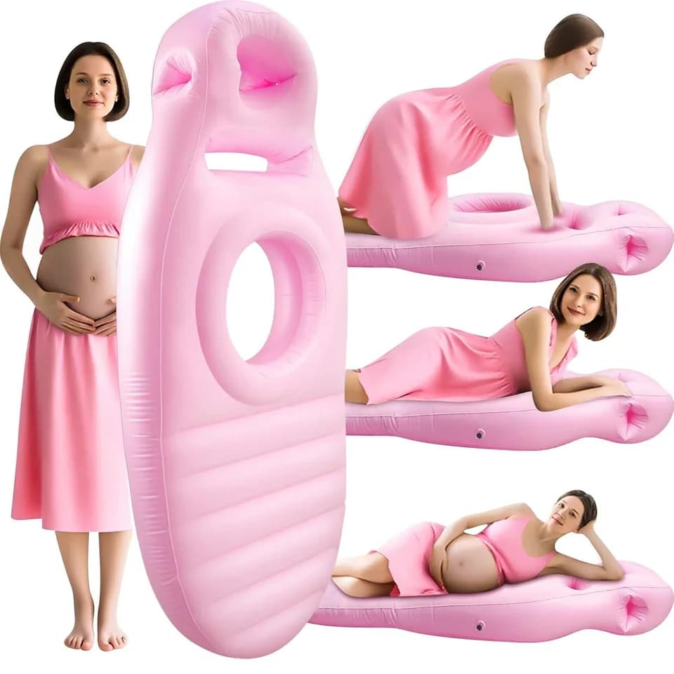 Inflatable Pregnancy Pillow Yoga Mat For Pregnant Women Inflatable Mat Mattress Pregnancy Maternity Body Bed Pillow Sleeping Mat