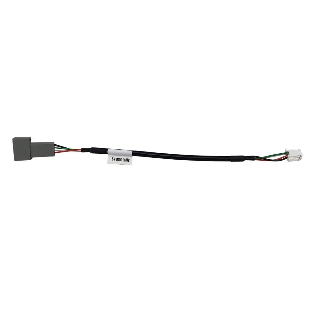 Cavo dati multimediale ingresso audio per auto a 4 pin Spina originale Adattatore USB per auto per Kia KX5 Sorento Hyundai Sonata Adattatore cavo USB