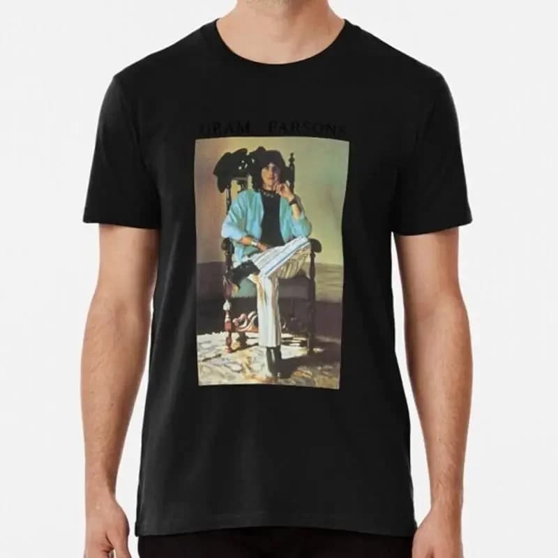 Maglietta Gram Parsons Lemonheads Backyard Replica Gp Design dalla taglia S alla 5XL realizzata negli Stati Uniti