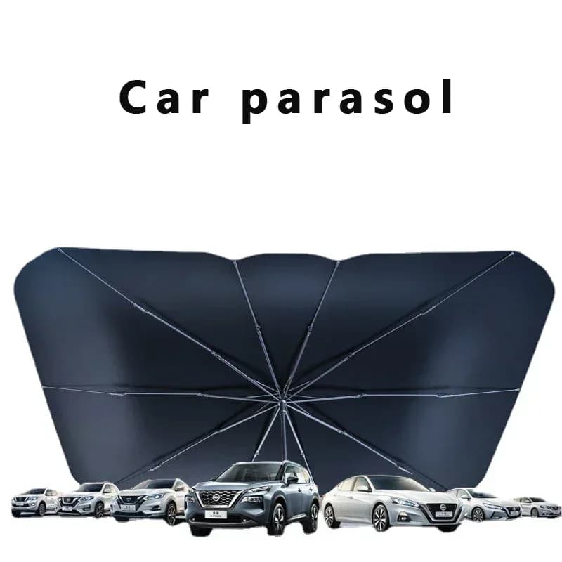 Parasole per auto, protezione solare pieghevole per parabrezza anteriore