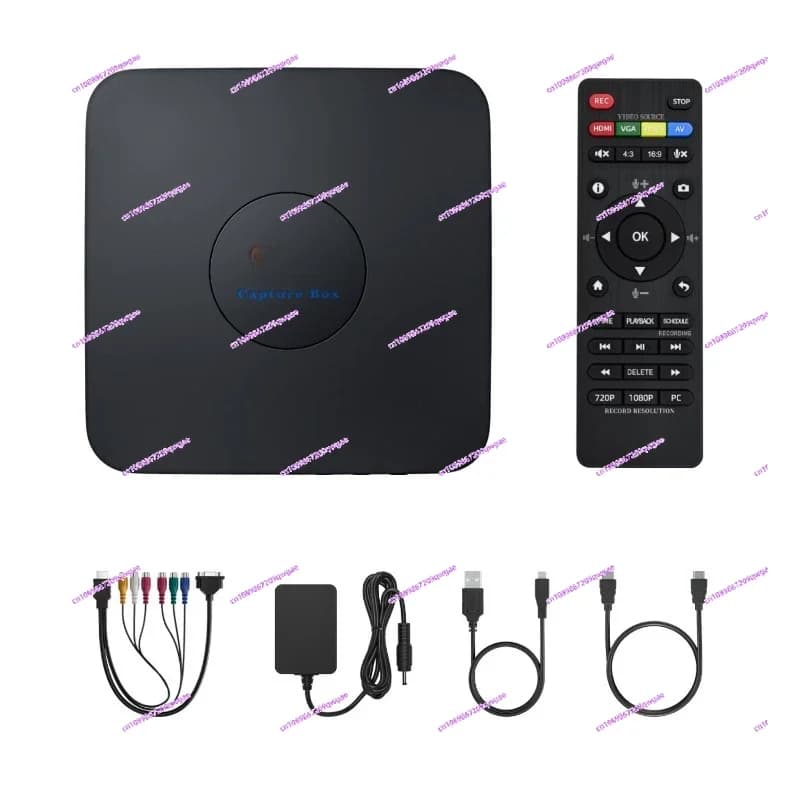 Nuovo acquisizione e registrazione dello schermo portatile Scheda TF Disco U HDMI video composito VGA ad alta definizione