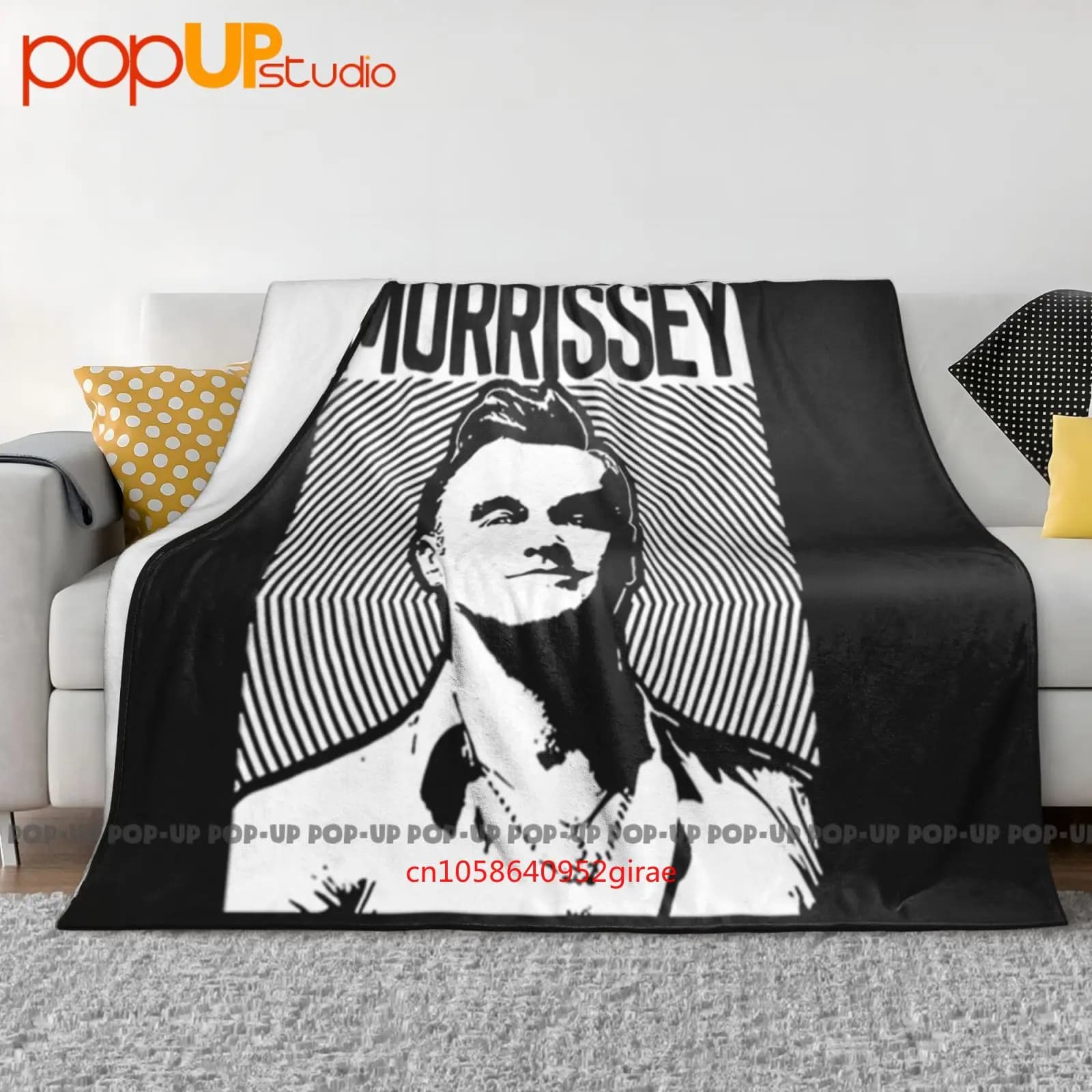 Morrissey Monocromatico Coperta ultra morbida Trapunta Copridivano invernale Copriletto