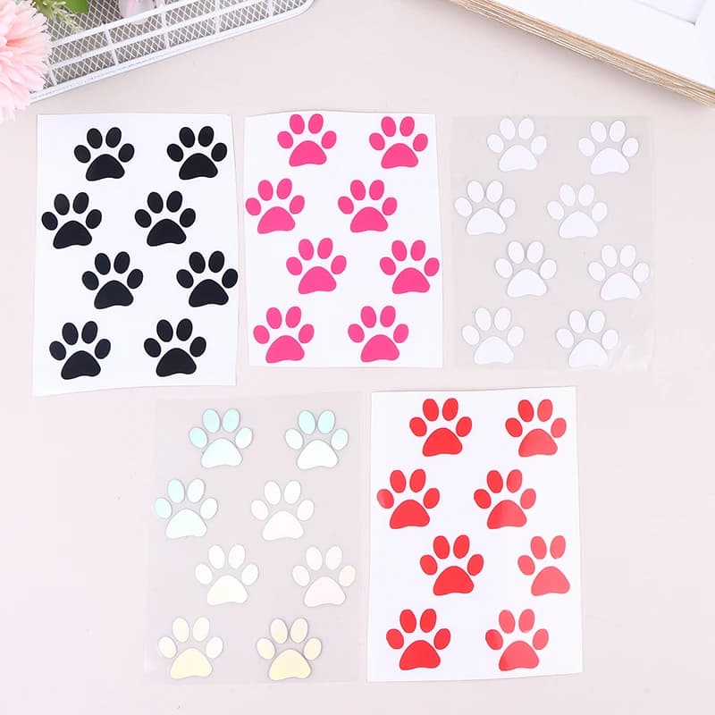 Make yourself cute cat's leg bike e-bike frame reflective stickers bike body road MTB bike helmet bike decals vinyl decals accessories