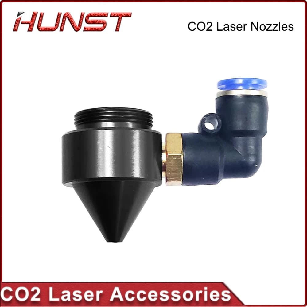 Ugello aria laser Co2 HUNST per obiettivo di messa a fuoco Dia.20 FL50.8mm per testa laser presso macchina da taglio laser CO2