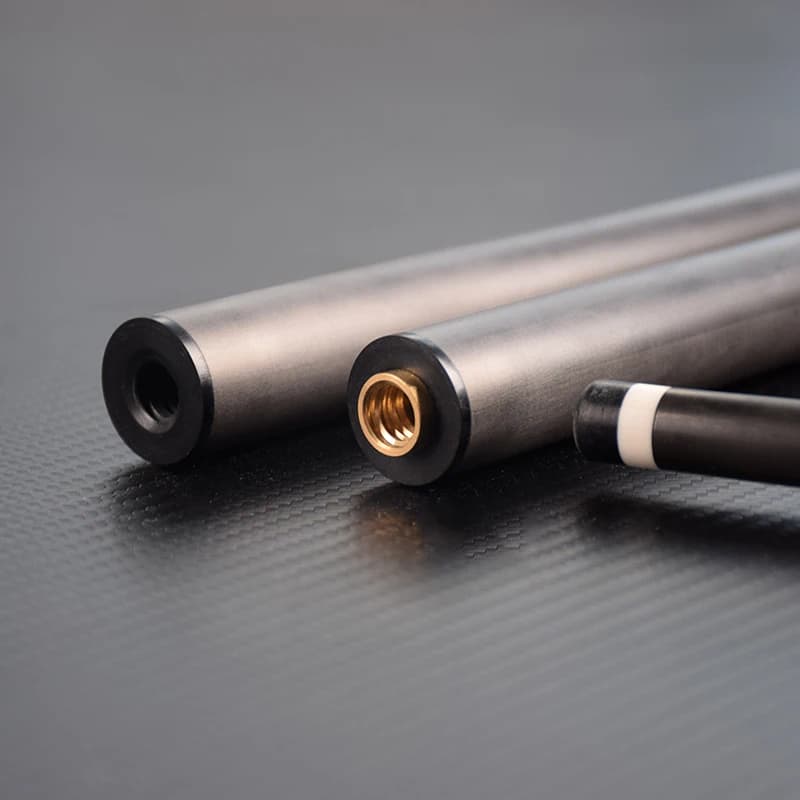 Prodotto di successo: Stecca da biliardo in fibra di carbonio con punta da 12,2 mm, ispezione completa, consegna rapida, Super Market