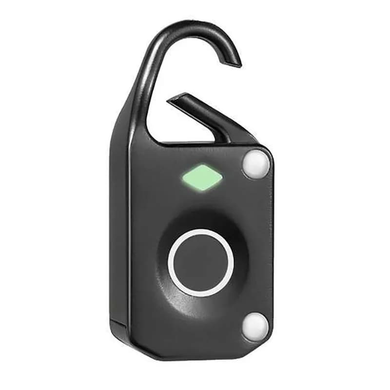 Lucchetto intelligente per impronte digitali per armadietto, lucchetto per armadietto intelligente Bluetooth, piccolo lucchetto biometrico elettronico per armadietto da palestra, valigia