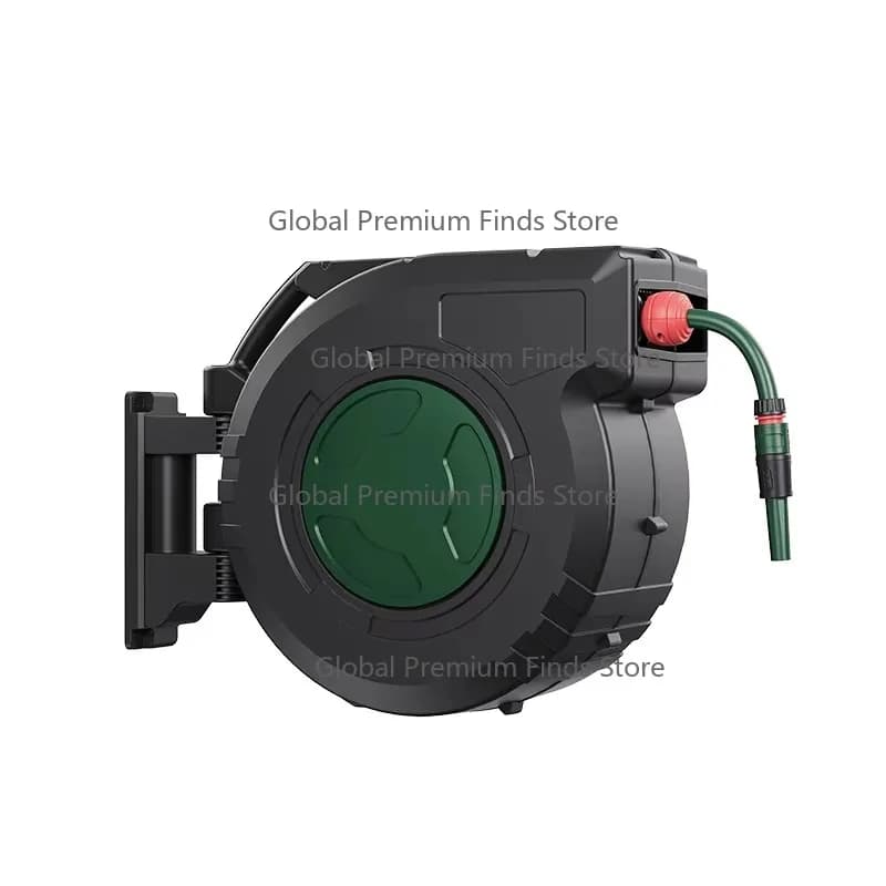 400psi wall wrapper Retractable Rewinder Any lock Garden wrapper with slow retraction nozzle sprayer