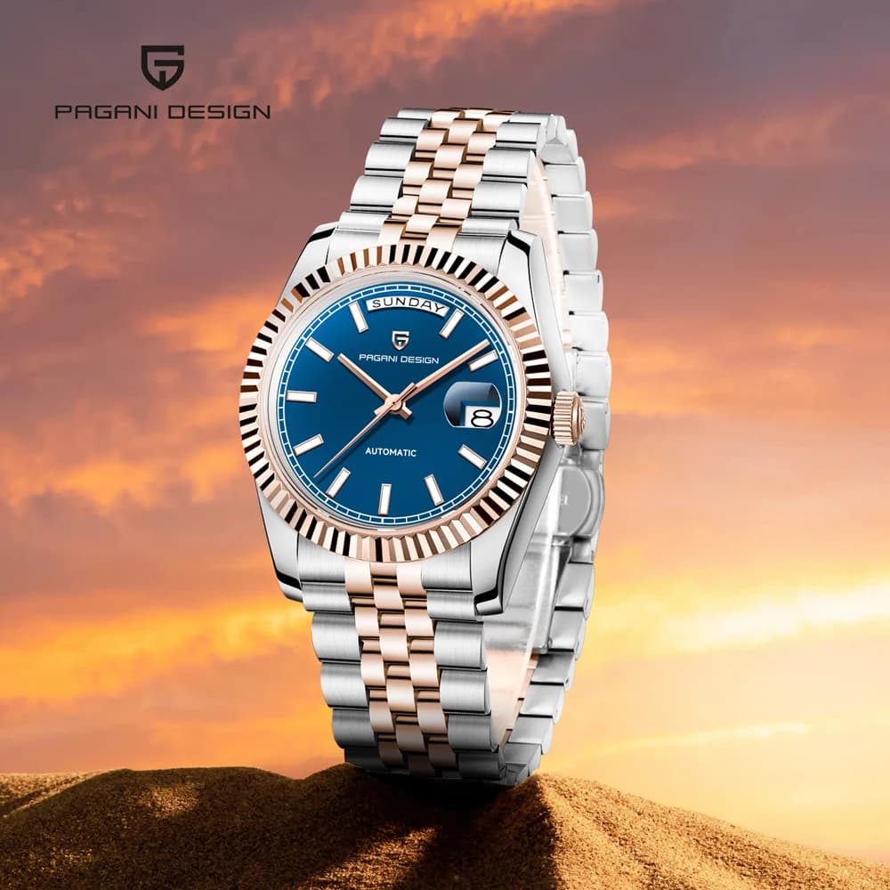 2025 New PAGANI DESIGN DD36 Men's Watch Automatic Luxury Men's Watch Mechanical Wrist Watch Date AR Waterproof sapphire watch