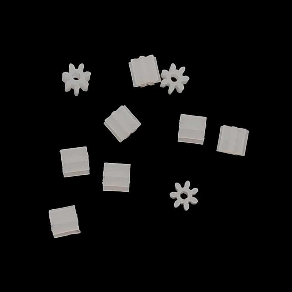 70.8A 0.3M Giocattolo Elicottero Ingranaggio 7 Denti 0.78mm Pignone Piccolo Sterzo In Plastica UAV Modello Giocattolo Accessori