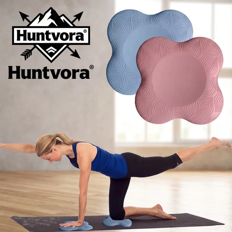 Yoga Knee Pad Cushion Thick Joint Protection Mat for Pilates Meditation Floor Exercise Portable Elbow Wrist Support Pain Relief