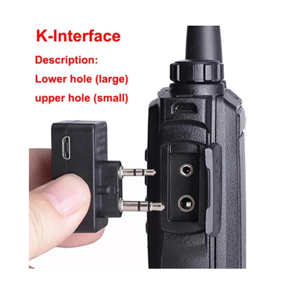 Walkie Talkie Wireless Headset Bluetooth Headsets Two Way Radio Headphone Earpiece Replacement for Baofeng 888S UV5R