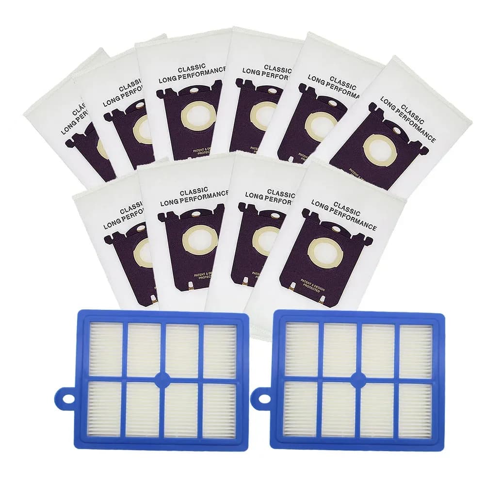 Sacchetti per la polvere con filtro Hepa di ricambio per aspirapolvere Electrolux Filtro Electrolux Hepa e per S-BAG per borse Philips Aeg