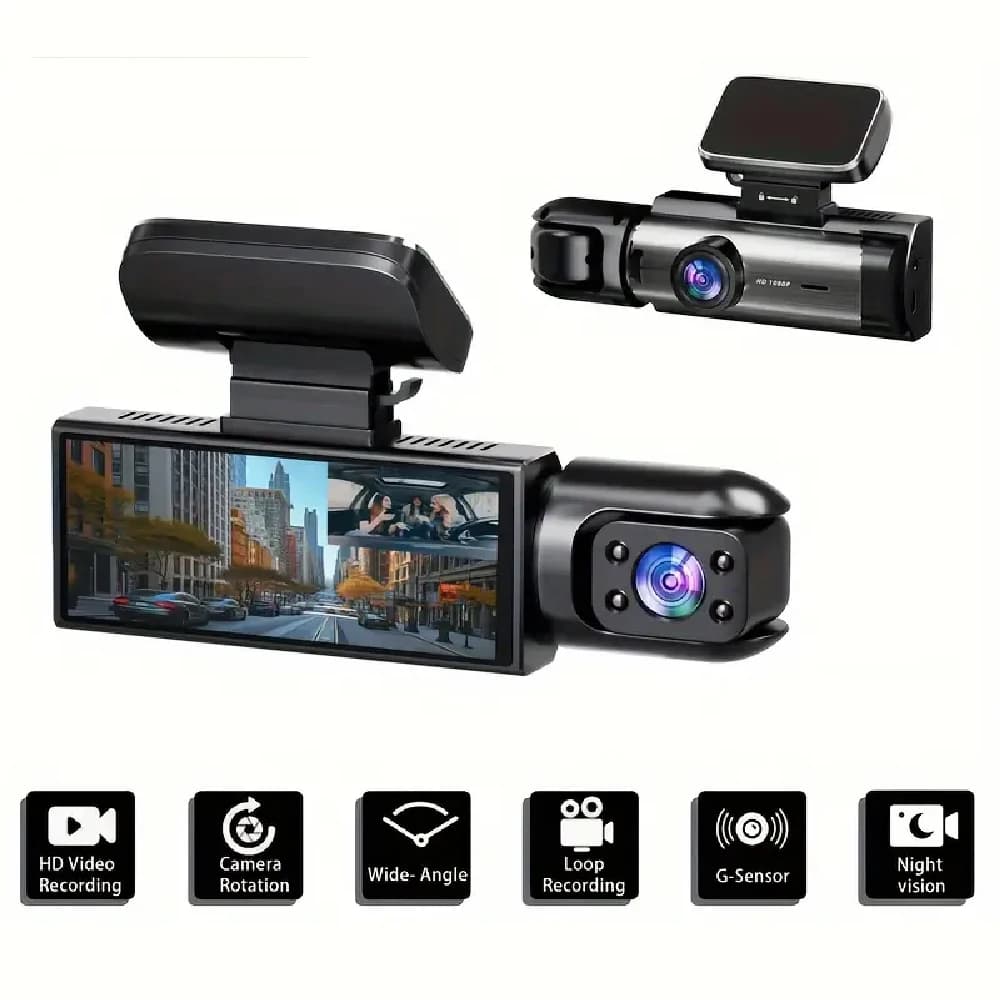Dash Cam double lens FHD 1920 * 1080P DVR for car Dash Camera Cabina Dashcam Vehicle recorder Interior Mini Dvr Black box