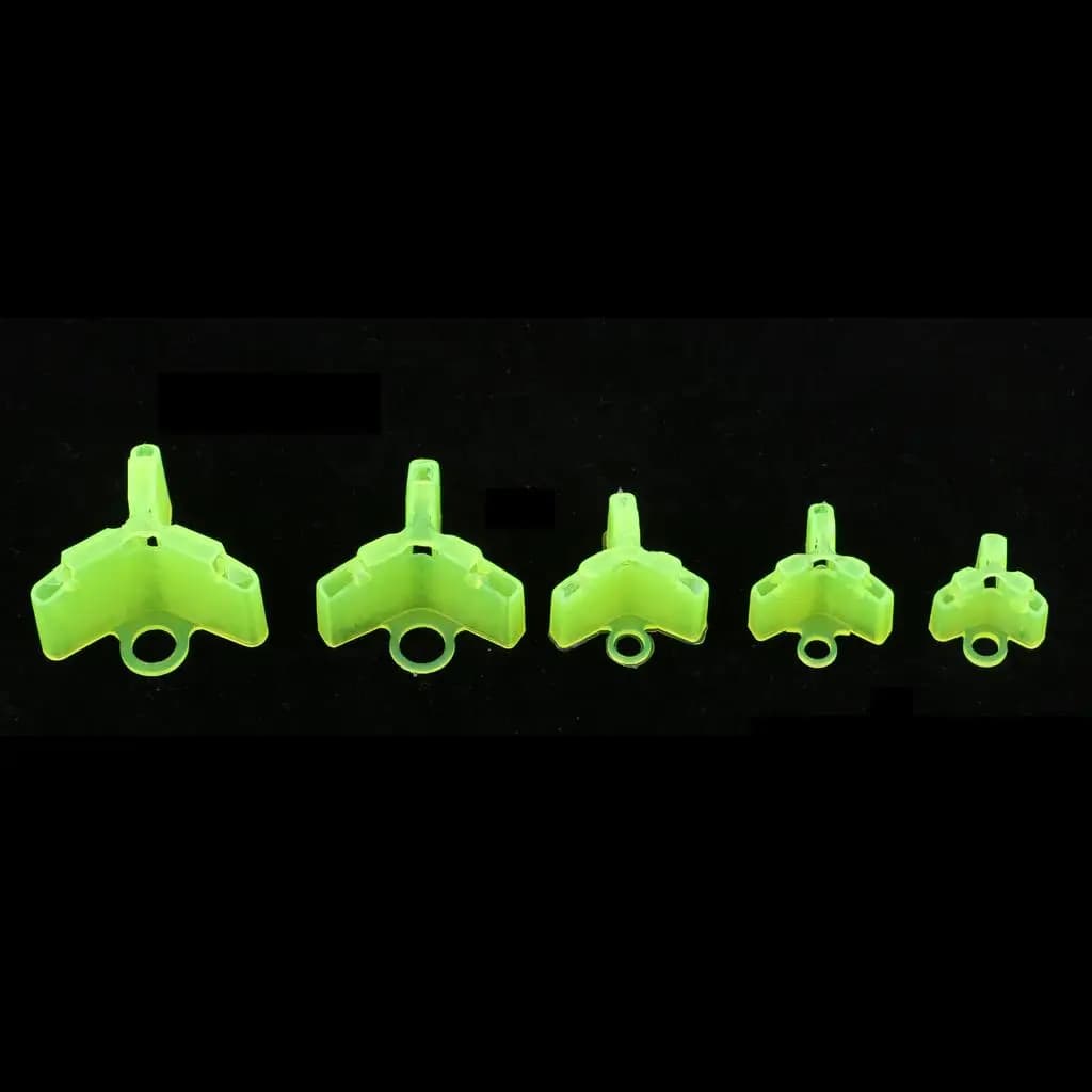 Plastic Treble Hook Protective Bonnets for Fishing Lures Accessories in Tackle Boxes and Catching Fish Kits