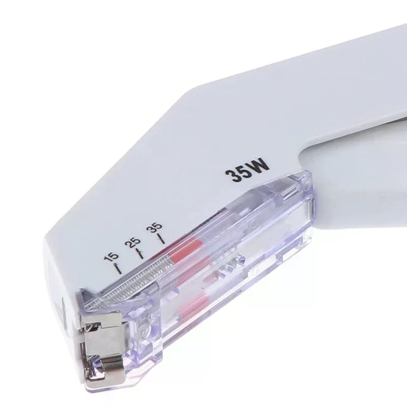 1/2 pz. Cucitrice per Sutura Sterile, Cucitrice Cutanea con 35 Punti Preincaricati Larghi, per Uso Veterinario e Medico di Primo Soccorso, Strumenti Sanitari