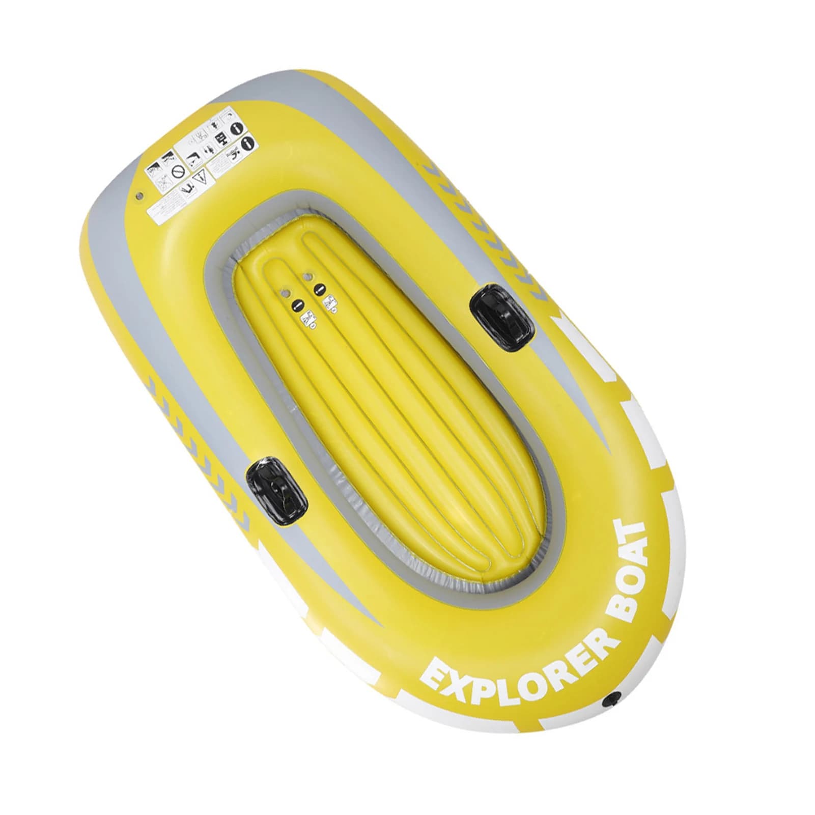 Kayak gonfiabile in PVC canoa 2 persone barca ad aria a remi pesca alla deriva immersioni
